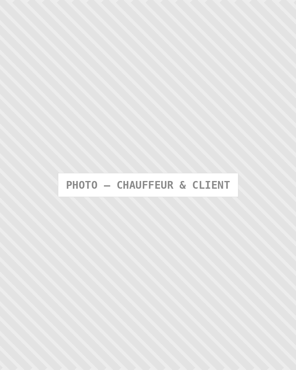 Photo : Chauffeur Client — Comfort Gateway (image à remplacer)